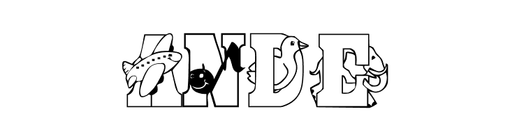 Abcdaire Enfantin  Free Fonts Download