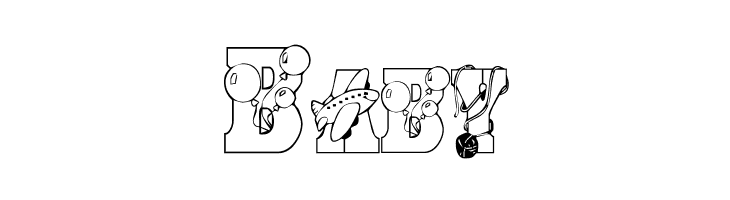 Abcdaire Enfantin  Free Fonts Download