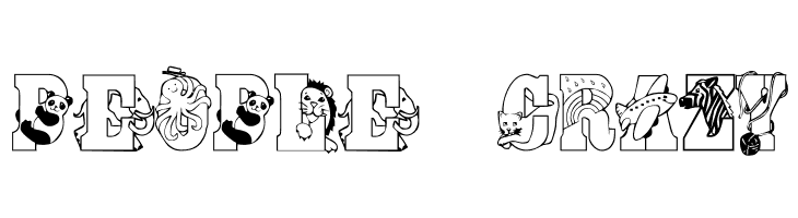 Abcdaire Enfantin  Free Fonts Download