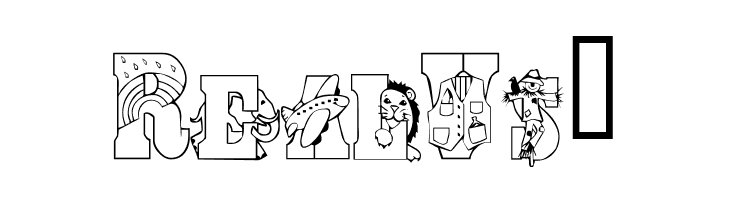 Abcdaire Enfantin  Free Fonts Download