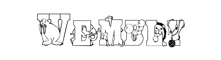 Abcdaire Enfantin  Free Fonts Download