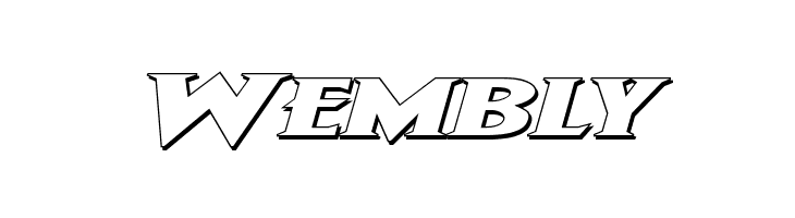 Wolf's Bane II Super-Expand 3D Italic  Free Fonts Download