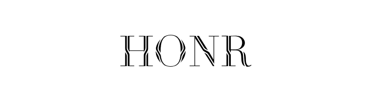 HONR Havana Harbor 1889 Font