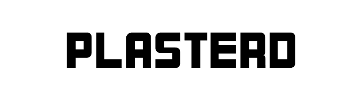 PLASTERD Pinto Lunaire Font