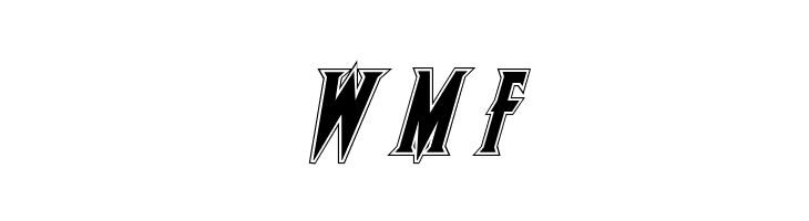 Wolf's Bane II Academy Italic  Free Fonts Download