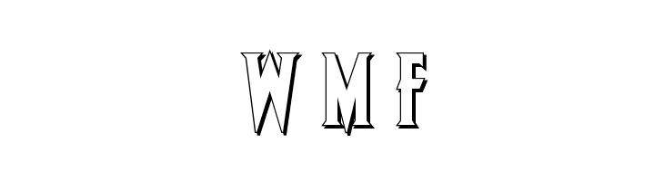 Wolf's Bane II 3D  Free Fonts Download