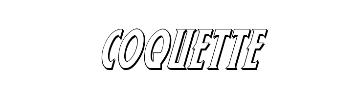 Wolf's Bane II 3D Italic  Free Fonts Download