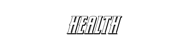 Wolf's Bane II 3D Italic  Free Fonts Download