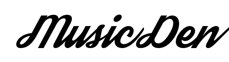 MusicDen Streetwear Font