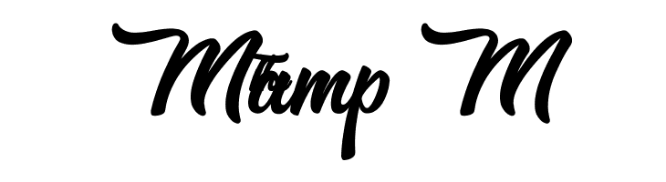 &Matchmaker  Free Fonts Download