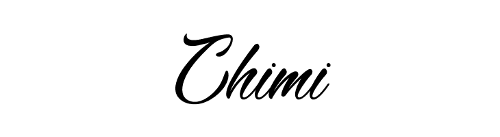 Chimi &Dumpling Font