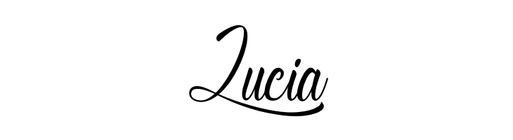 Lucia Chocolatines Font