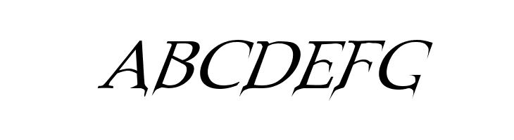 Nosferatu Oblique  Free Fonts Download