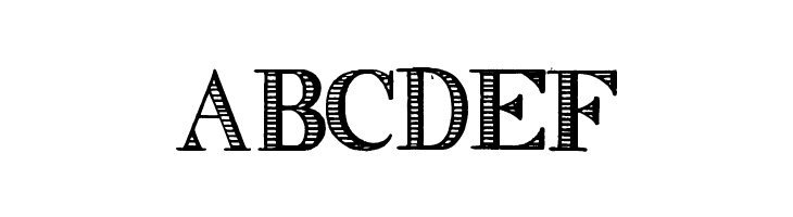 Clasica Striped by Marta van Eck  Free Fonts Download