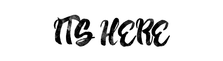 Pancake Syrup - Textured  Free Fonts Download