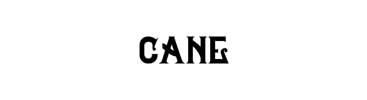 cane Celestial Typeface Font