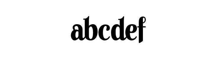 A Pompadour Display Sample  Free Fonts Download