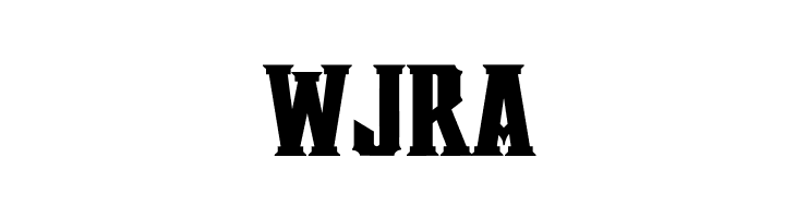 WJRA Mestizo Font Font