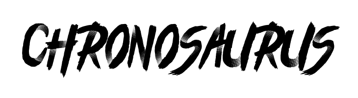 CHRONOSAURUS From_the_Dead Font