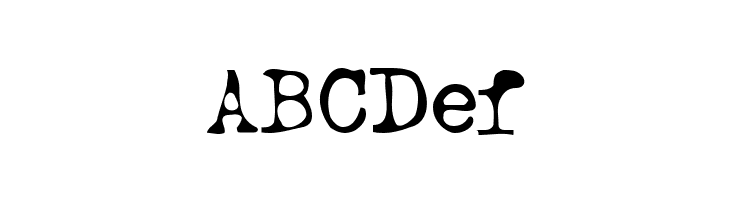 Typewriter Oldstyle  Free Fonts Download