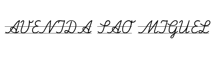 LA El 2  Free Fonts Download