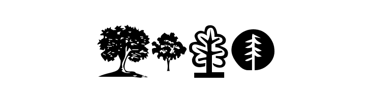 KR Trees  Free Fonts Download