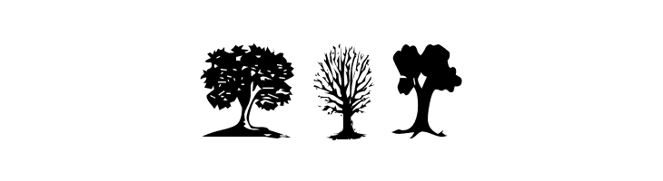 KR Trees  Free Fonts Download