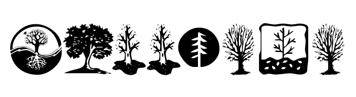 KR Trees  Free Fonts Download