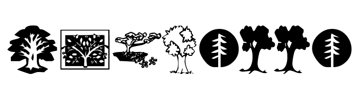 KR Trees  Free Fonts Download