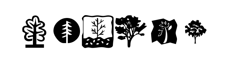 KR Trees  Free Fonts Download
