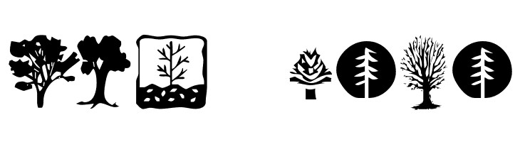 KR Trees  Free Fonts Download
