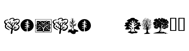 KR Trees  Free Fonts Download