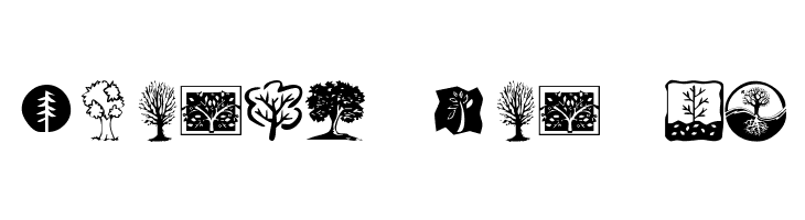 KR Trees  Free Fonts Download