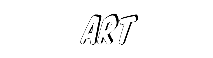VTCSuperMarketSuperSale3DTilt  Free Fonts Download