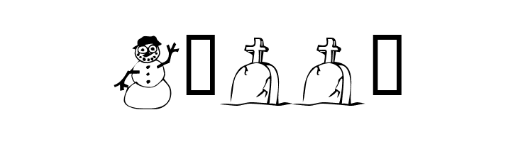 KR Silly Art Holiday  Free Fonts Download