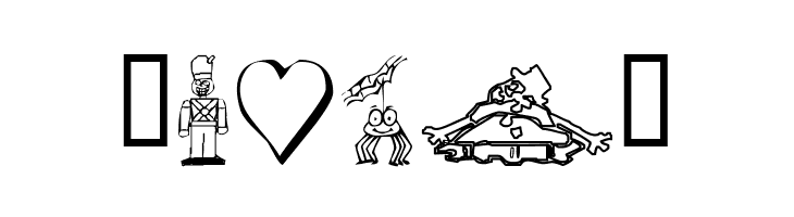 KR Silly Art Holiday  Free Fonts Download