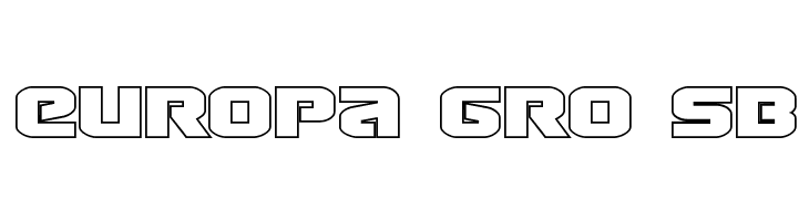 Terran Outline Regular  Free Fonts Download