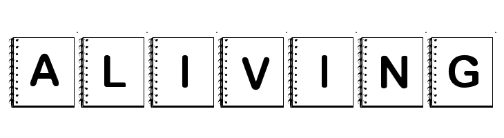 Summers Notebook  Free Fonts Download