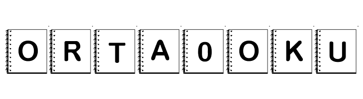 Summers Notebook  Free Fonts Download