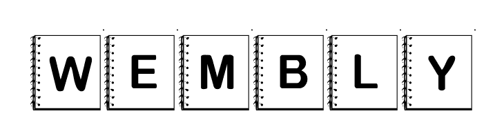 Summers Notebook  Free Fonts Download