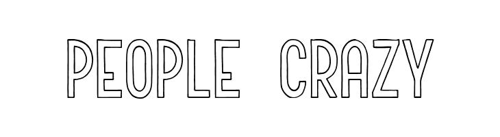 Roundabout Outline  Free Fonts Download