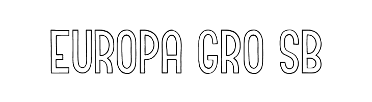 Roundabout Outline  Free Fonts Download