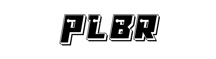 PLbr Dangerbot Punch Font