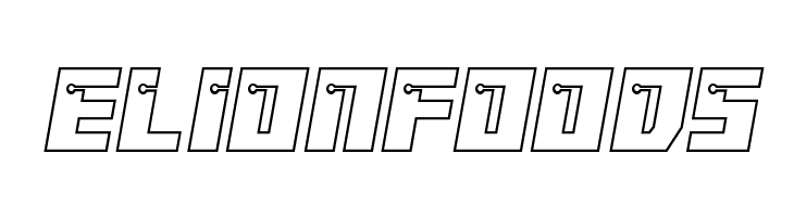 Dangerbot Outline Outline  Free Fonts Download