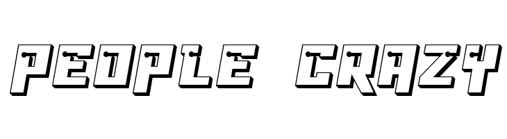 Dangerbot 3D  Free Fonts Download