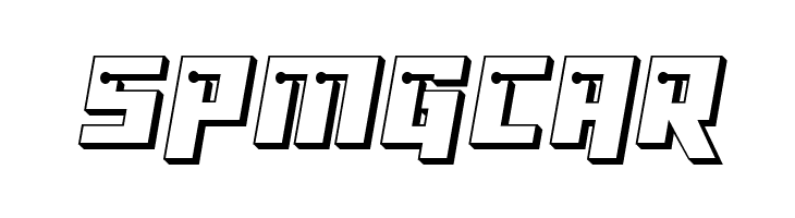 Dangerbot 3D  Free Fonts Download