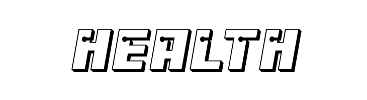 Dangerbot 3D  Free Fonts Download