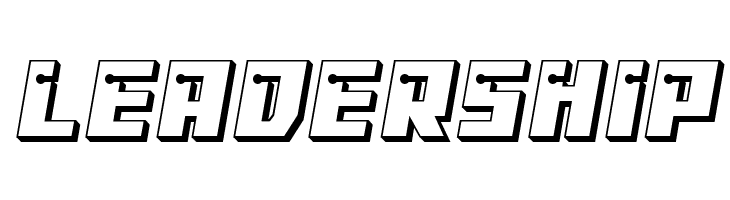 Dangerbot 3D  Free Fonts Download