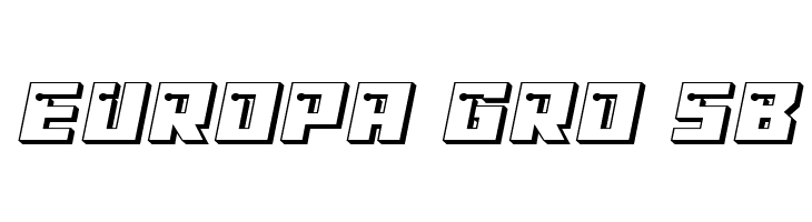 Dangerbot 3D Expanded Expanded  Free Fonts Download