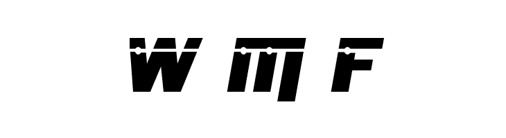 Dangerbot Laser  Free Fonts Download